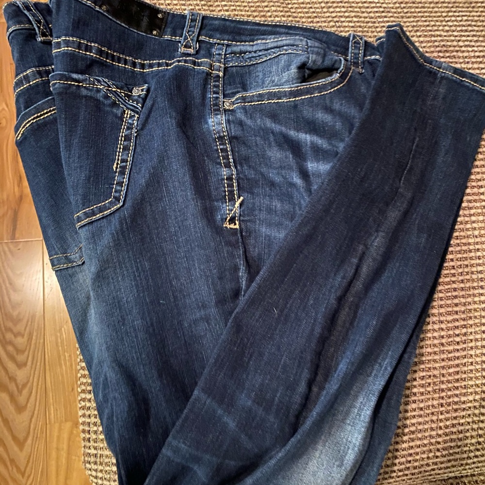 Buckle Black skinny jeans